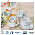 Children Porcelain Tea Coffee Set Cup